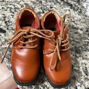 Classic Brown Kids Shoes